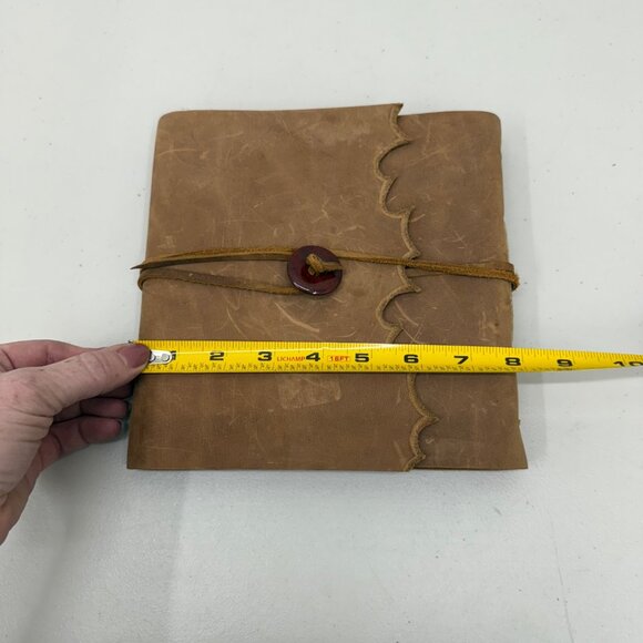 Minds Eye Journals Distinctive Handmade Designer Leather Jute Paper Notebook - Picture 6 of 8